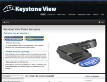 Tablet Screenshot of keystoneview.com